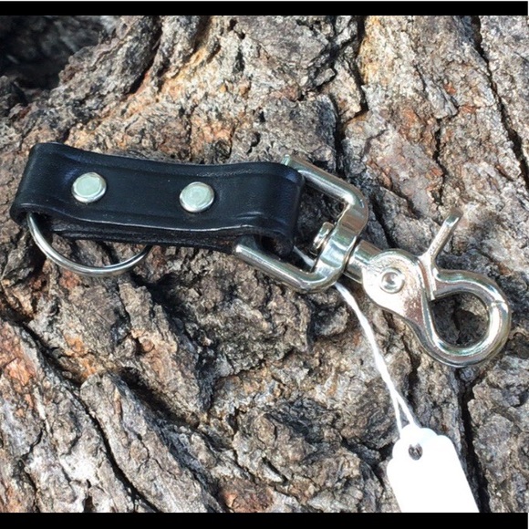 Genuine Merchandise Other - Genuine Buffalo Hide Keychain from Goodnight, TX